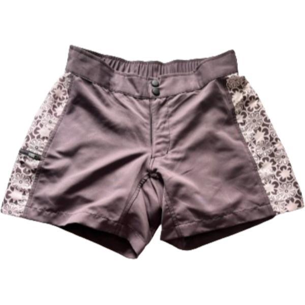 Pearl Izumi print swizzle short - fietsshort - paars - dames - maat M