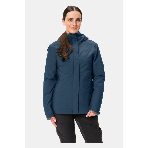 Vaude Cyclist Warm Rain Fietsjas Blauw