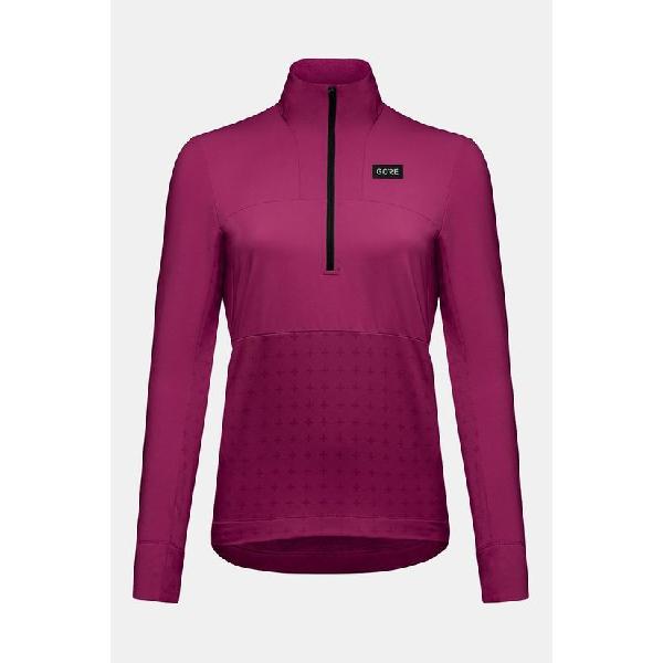 Gore Wear Trailkpr Hybrid 1/2-Zip Womens Rood