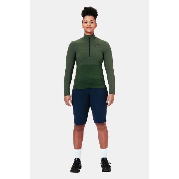 Gore Wear Trailkpr Hybrid 1/2-Zip Womens Groen