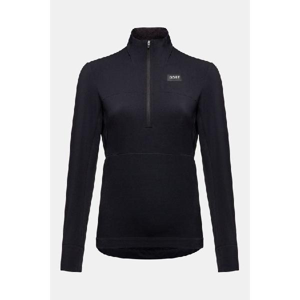 Gore Wear Trailkpr Hybrid 1/2-Zip Womens Zwart