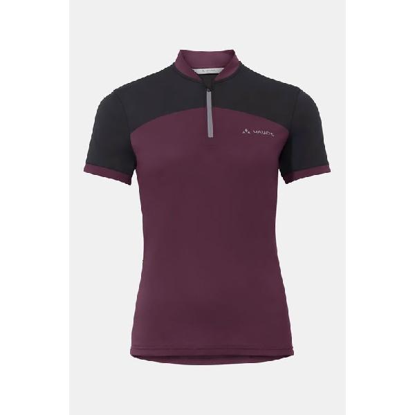 Vaude Maro Hzip T-Shirt Rood