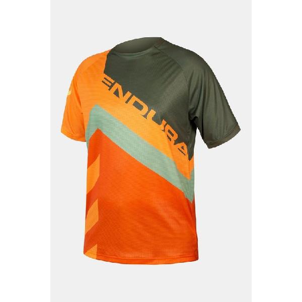 Endura Single Track Ltd Fietsshirt Groen