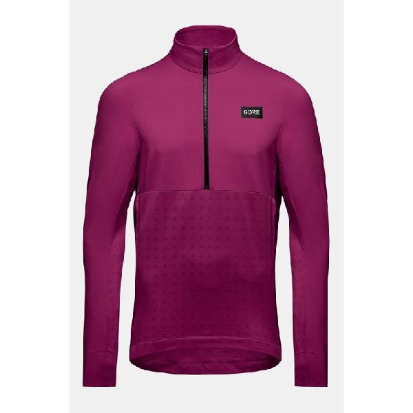 Gore Wear Trailkpr Hybrid 1/2-Zip Mens Rood