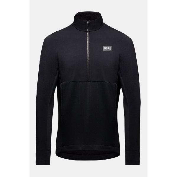 Gore Wear Trailkpr Hybrid 1/2-Zip Mens Zwart