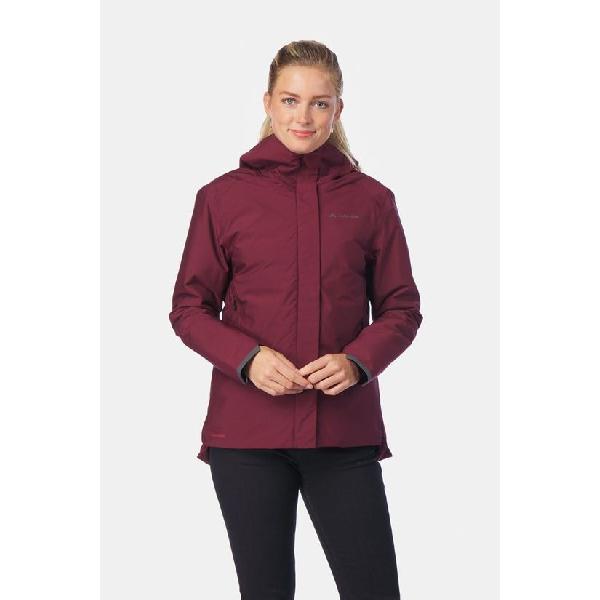 Vaude Cyclist Warm Rain Fietsjas Rood