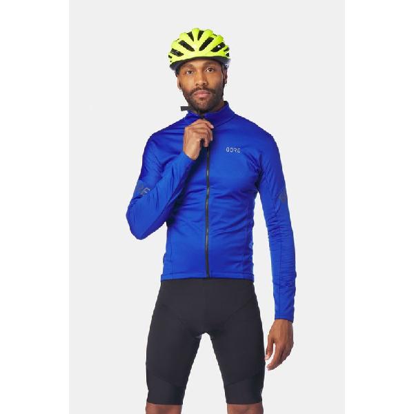 Gore Wear Shirt Ls C3 Thermo Jersey Blauw